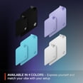 thumbnail image 2 of SteelSeries QcK Large Gaming Mouse Pad — Lavender— Non-Slip Silicone Rubber Base — Peak Tracking and Stability  — 490 mm x 420 mm, 2 of 7