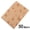 Khaki3, variant on WWG Wax Paper Sheets for Food Wrapping, 50 Count 8.4x9.8 Inch Waterproof Oil Proof Paper Liners for Hamburgers Sandwiches Cookies Hot Dogs Bread, Easy Clean Up for Kitchen and Party