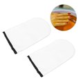 thumbnail image 4 of Gants de Cire Chaude, Favorisent l'Absorption Blancs Largement Utilisés Lavables Réutilisables Gants de Thérapie Paraffine pour Services de Salon pour Soins Quotidiens de la Peau, 4 of 8