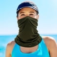 thumbnail image 4 of Bufanda de ciclismo cubierta facial pura protector solar para montar al aire libre () verde, 4 of 5