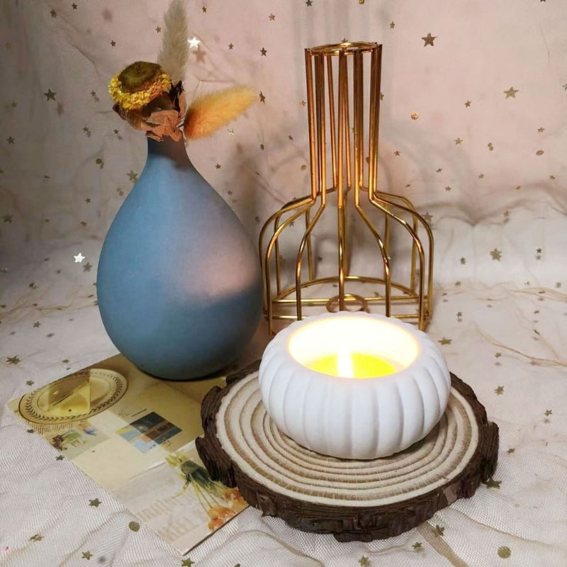 Candle Holder Mold Durable Silicone Molds 3D Candle Base Moulds Handcrafted Candlestick Making Mould Jewelry Making Tool
