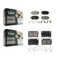 thumbnail image 1 of TEC Front Rear Ceramic Brake Pads Kit for Car Lexus IS250 GS300 KTC-100460, 1 of 10
