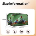 thumbnail image 5 of Uemuo Red-Eyed Tree Frog-1 Print Toaster Cover 4 Slice, Small Kitchen Appliance Covers, Toaster Oven Cover with Loop, Bread Machine Cover Dust Cover Protection, 5 of 7