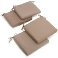 thumbnail image 4 of 20-inch by 19-inch Twill Chair Cushion (Set of Four), 4 of 5