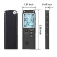thumbnail image 4 of Voice Recorder - Voice Activated Recorder with Earphone & USB Charge Cable, Digital Voice Recorder ,Portable, 4 of 7