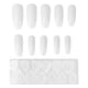 thumbnail image 2 of 10 uñas postizas de cobertura completa con prensado largo tipo ataúd para mujeres y niñas N5342-01, 2 of 14