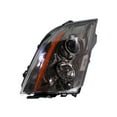 thumbnail image 4 of For Cadillac CTS 2008-2014 Headlight Assembly Driver and Passenger Side | Pair | Clear Lens | Composite Type | CAPA Certified | Replacement For GM2502309C, GM2503309C | 22783445, 22783446, 4 of 5