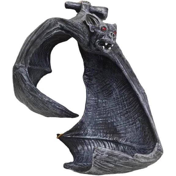 Bat Wall Tealight Holder, Wall Sconce Candle Holder Bat Holder, Candle Holder Wall Decor, Gothic Halloween Decor for Home Office (1pc)