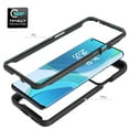 thumbnail image 5 of Allytech for OnePlus Nord N200 5G Case and Cover, Rugged PC Front Cover + Soft Silicone Non-Slip Back Hybrid Shockproof Bumper Clear Case for OnePlus Nord N200 5G 6.49" 2021, Black, 5 of 6