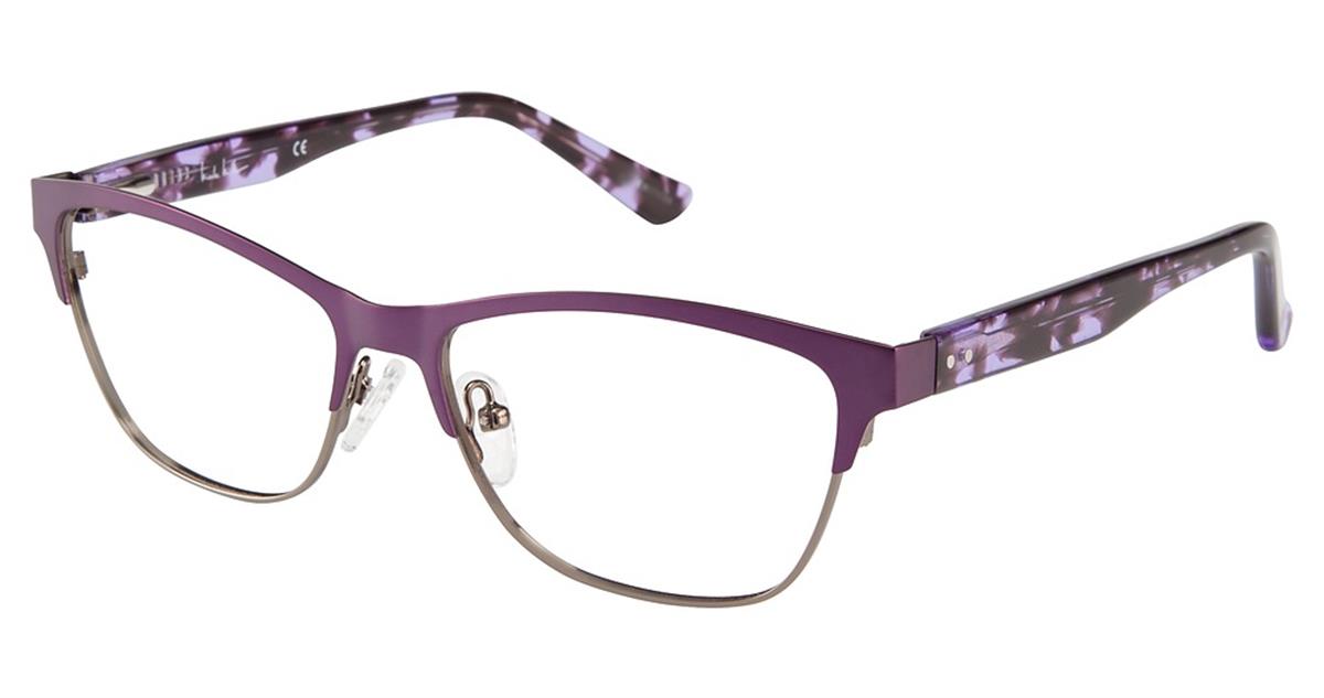 Nicole Miller Baltic Eyeglass 54 C03 MATTE PURPLE