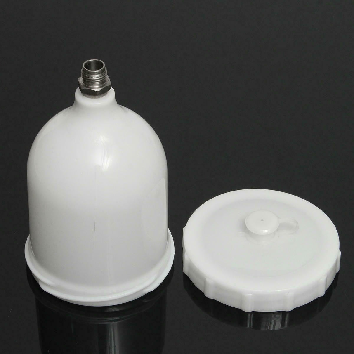 DeVilbiss 1*Spray Tool Cup White Sprayer Tool Pot 18*11cm,For Devilbiss/TEKNA Pro Pri FLG 