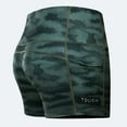 thumbnail image 6 of Women's 5" High Waist Biker Shorts Yoga Workout Running Compression Gym Shorts Side Pockets, 6 of 7