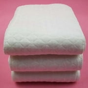 Moocorvic Cotton Cloth Diapers 5-Pack Reusable Baby Nappies for Newborns, Eco-Friendly