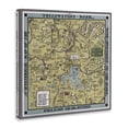 thumbnail image 4 of Stupell Industries Vintage Yellowstone Map History & Language Painting Wrapped Canvas Art Print Wall Art, 17 x 17, 4 of 8