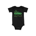 thumbnail image 3 of St. Patrick's Day Baby Onesie, Cute Loads of Luck Pickup Truck, Green Clover Shamrock Infant Bodysuit, Unisex Baby Shower Gift, Soft Cotton, 3 of 4