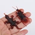 thumbnail image 4 of 40 Pcs Fake Cockroaches Plastic Cockroach Insect Prank Prank for Halloween (Brown), 4 of 5