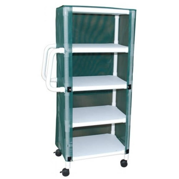 33''L x 65.5 ''H x 20 ''W Linen Cart