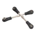 thumbnail image 1 of LAFGUR RC Steering Link Rod,RC Steering Link Set Replacement Steering Tie Rod For ZD 10421 1/10 Racing Vehicle 2pcs,RC Car Link Rod, 1 of 8