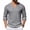 C38 Grey, variant on T Shirts For Men Loose Fit Solid Color V Neck Long Sleeve Fashionable Tee Army Green Size L