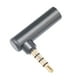 thumbnail image 3 of Conector Jack de 3,5 mm Conector Jack en forma de L de aleación de aluminio para cable de altavoz auxiliar Ndcxsfigh Para estrenar, 3 of 8