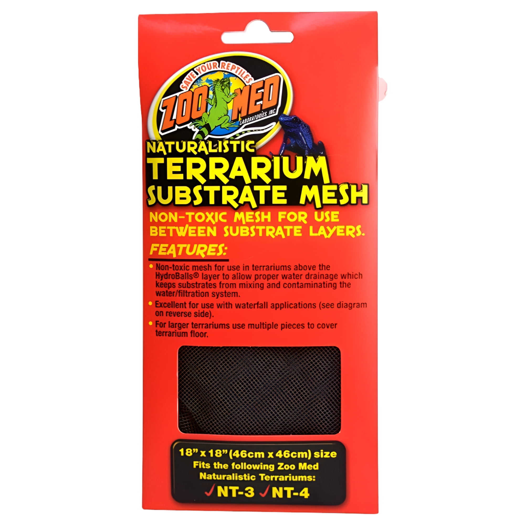 Zoo Med Naturalistic Terrarium Mesh 18 in x 18 in