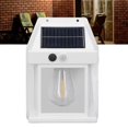 thumbnail image 1 of Solar Tungsten Wall Light, IP65 Waterproof,  3 Modes Motion Sensor, Easy Installation,  Solar Wall Lanterns Outdoor Lights 1800mah Battery For Garden Patio Porch Fence, 1 of 8