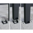 thumbnail image 4 of CANOPIA by PALRAM Stockholm 11 ft. x 12 ft. Aluminum Patio Cover - Grey, 4 of 8