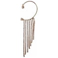 thumbnail image 2 of Fiudx Pendientes de Diamantes Brillantes, Diseño de Borla Larga, Material de Aleación, Joyería de Moda Llamativa, Perfectos para Fiestas, Bodas y Banquetes, Accesorio para Mujer, Opción de Regalo Úni, 2 of 6