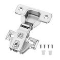 thumbnail image 1 of VEVOR Cabinet Door Hinges 60 Packs Partial Overlay Soft Close, 1 of 9
