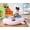 Full Pink Dolphin, variant on Hobestluk 5FT Bean Bag Pad for Kids, Blue Dolphin Beanbag Chair Lounger for Living Room Bedroom Playroom, Full