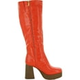 thumbnail image 2 of Circus by Sam Edelman Womens Sandy  Patent Block Heel Knee-High Boots, 2 of 3