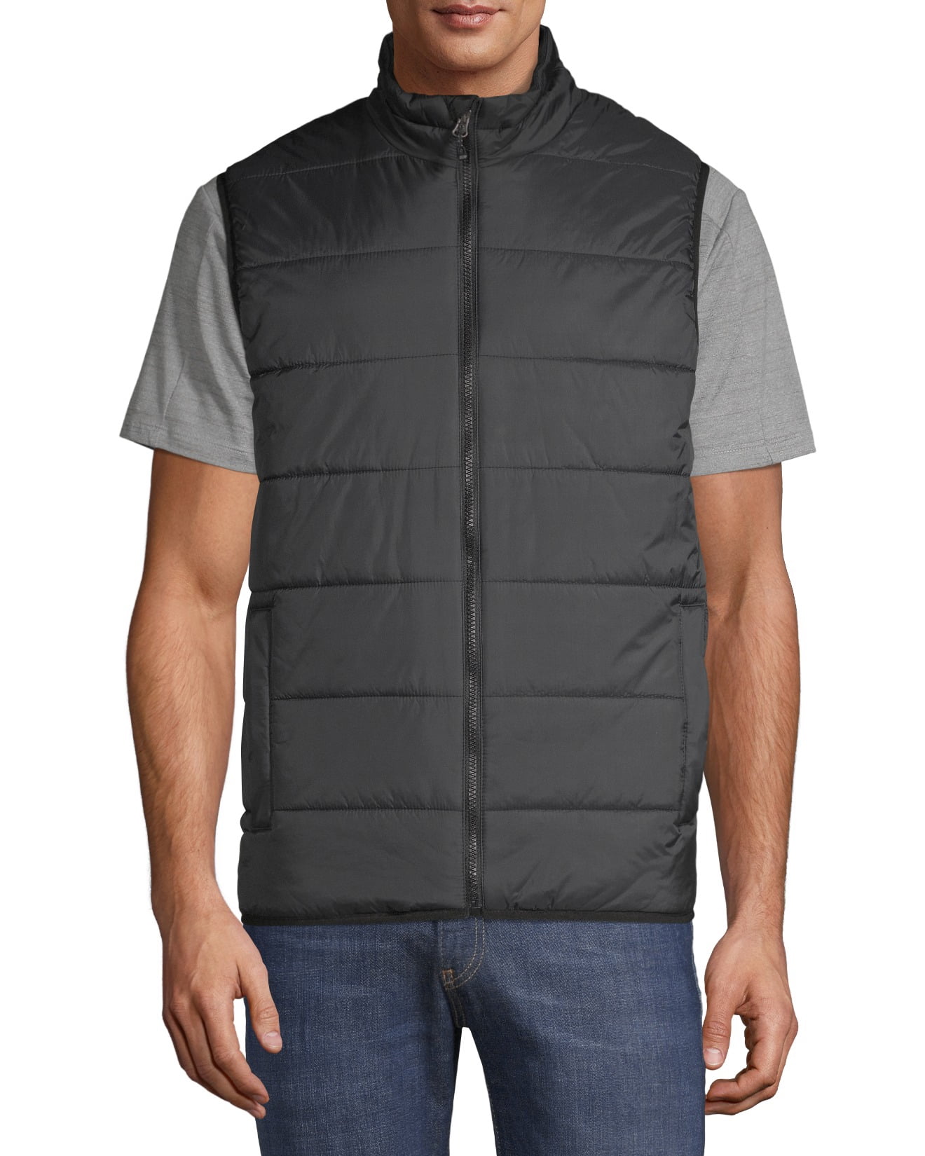 Swiss Tech SwissTech Men's and Big Men's Puffer Vest, up to Size 5XL