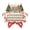 A, variant on Christmas Countdown Calendar Wooden Sliding Block Advent Ornament with Santa Print Festive Tabletop Holiday Display 8-Inch