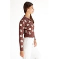 thumbnail image 4 of Daisy Collar Cardigan - Women's Floral Button-Up Sweater, 4 of 4