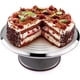 thumbnail image 1 of Soporte de aluminio para tartas de queso de Nueva York, Summerberry Stack, 30 x 30 x 15 cm, superficie antideslizante, fácil de limpiar, control de velocidad de rotación, plato giratorio estable,, 1 of 5