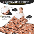 thumbnail image 3 of Halloween Cat Pattern Toddler Nap Mats for Kids Preschool,50"x20" Sleeping Mat Bag or Kids,Toddler Sleeping Bag,Toddler Nap Mat or Daycare, 3 of 6