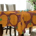 thumbnail image 3 of Coolnut Thanksgiving Pumpkin Tablecloth, Waterproof Washable Polyester Square Table Cover, Durable Tablecloth for Kitchen Dining Table Party Decor, 60"X 108", 3 of 7