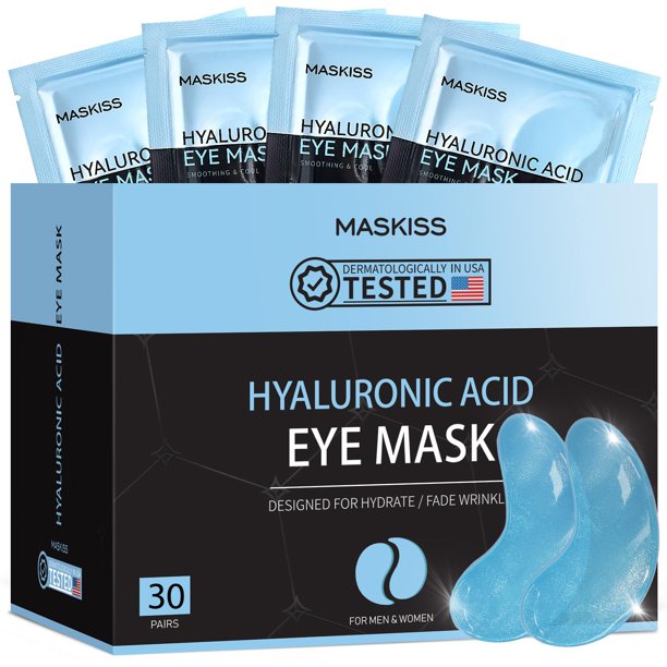 Parches para ojos Maskiss con ácido hialurónico (30 pares) para ojeras