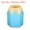 Blue, variant on Unique Bargains Cute Plastic Pencil Holder for Desk Stylish Organizer Red