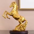 thumbnail image 2 of tredstone Nordic Salon Cheval Art Statue Sculpture Animal Steed Statues Résine Art, 2 of 9