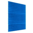 thumbnail image 2 of Persianas plisadas autoadhesivas para balcón cortinas opacas para ventana color azul Hugtrwg  Para estrenar, 2 of 8
