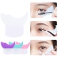 thumbnail image 3 of Eyeliner Template Silicone Eye Makeup Stencils Eyelash Baffle Eyebrow Pads Guard Shield, 3 of 8