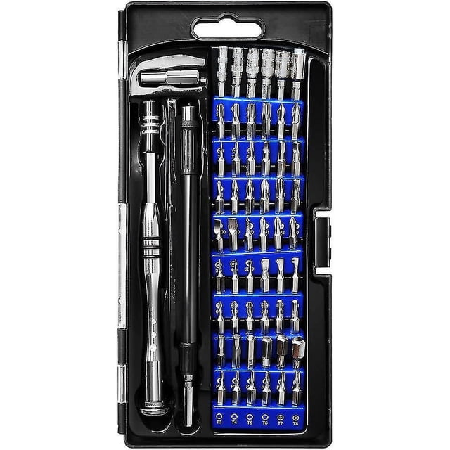 Kit de destornilladores de precisión magnéticos 57 en 1, herramientas de reparación de destornilladores Hy