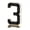 3, variant on Solar House Numbers for Outside, Light Up Address Numbers for House, Auto On/Off from Dusk to Dawn for Home, Yard, Wall