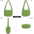 thumbnail image 5 of CHUNTIAN Quilted Tote Bag for Women Large Puffer Tote Quilted Bag Crossbody Padding Shoulder Bag Lightweight Puffer Bag Puffy Tote Bag, 5 of 6