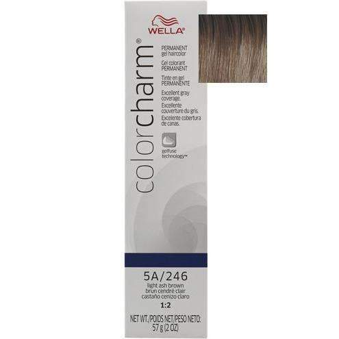 Wella Color Charm Gel Permanent Hair Color - 5A/246 Light ...