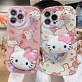 thumbnail image 2 of Sanrio-fundas de teléfono con soporte para iPhone, carcasa trasera bonita con rotación de 360 grados, para modelos 14, 13, 12, 11 Pro Max, XR, XS MAX y X Fivean unisex, 2 of 2