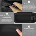 thumbnail image 4 of Funda de altavoz portátil CO2Crea Bose SoundLink Plus negra, 4 of 9