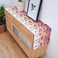 thumbnail image 4 of Table Runner Watercolor Flowers Leaf Table Decoration for Kitchen Dinning Pink Purple Table Decoration for Indoor Outdoor Party Wedding Decor 13x72inch, 4 of 7