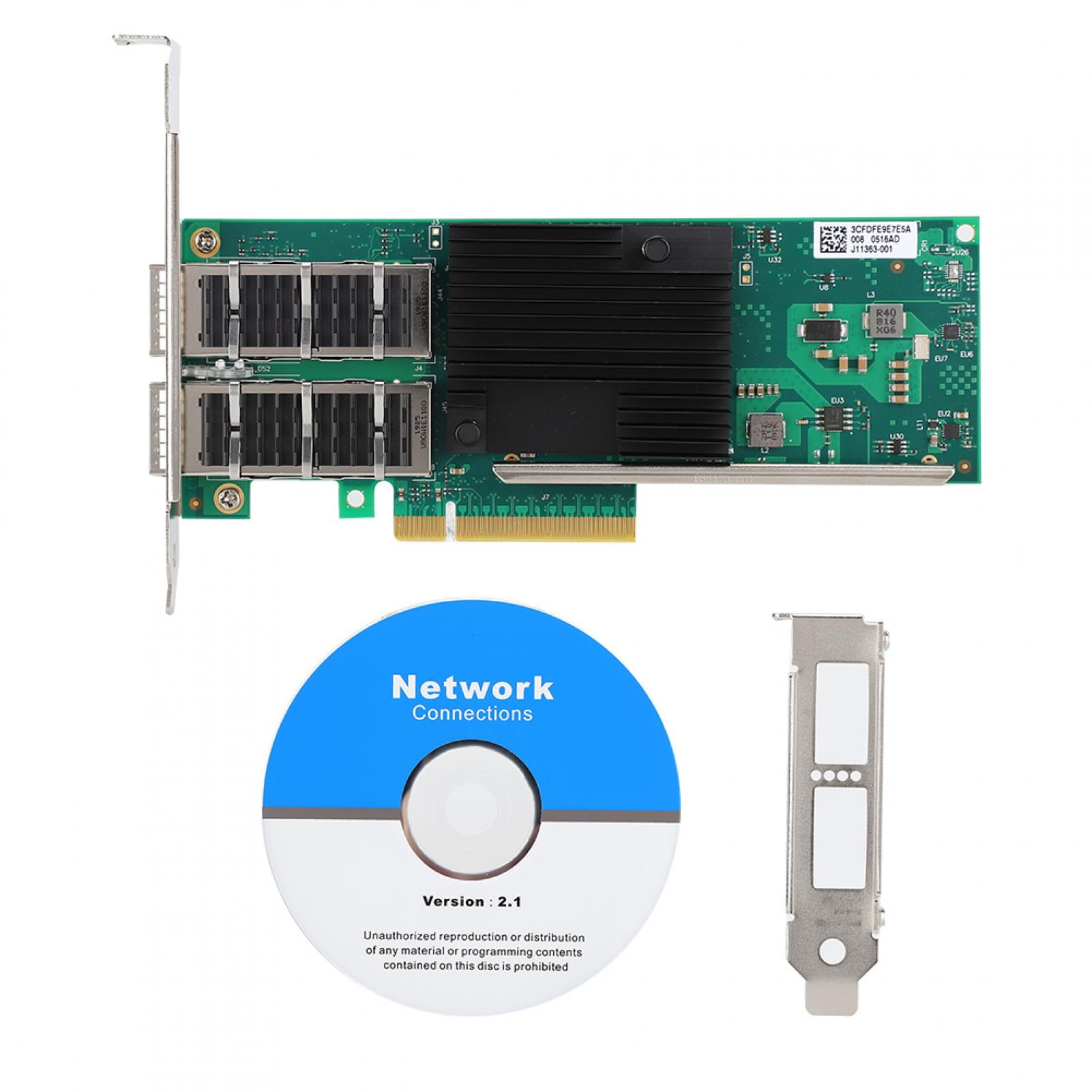 Network Card, Network Adapter, PCIE X8 Compatible X8 And X16